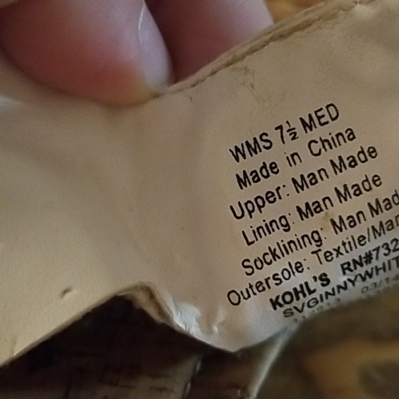 Vera Wang Sandals 7.5 - Picture 4 of 9